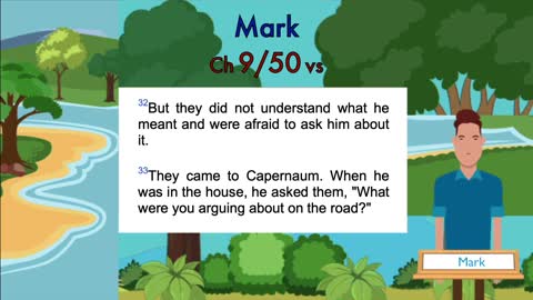 Mark Chapter 9 (For whoever is not against us, is for us?)