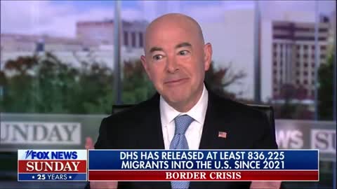 DHS Head Admits Releasing Nearly 1 million Illegals Into The US Since January 21, 2022