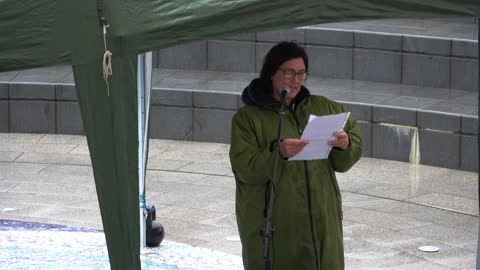 Jill McWilliams @ Portrush Protest ~ Sunday 13/02/2022