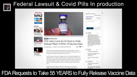 FDA Requests to Take 55 YEARS to Fully Release Vaccine Data - ( Facts Do Matter . . . #4 )