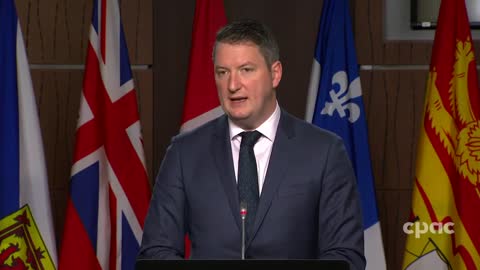 Canada: Sinn Féin MP John Finucane holds a news conference in Ottawa – October 18, 2022