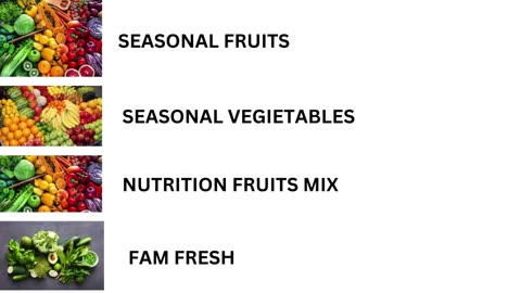 Fresh Fruits and Vegetables online in Dubai