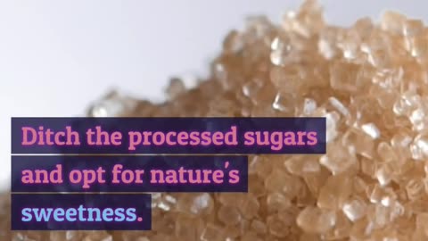 The Sweet Swap Embrace Healthier Sweeteners in Your Diet