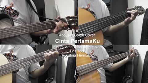 Guitar Learning Journey: Tina Toon's "Cinta Pertamaku" with vocals (cover)