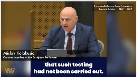 Croatian warning at the EU Parliament