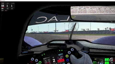 Automobilista 2 LMDh and GT3 Gen2 at Daytona. Rolex 2.4 Hours.