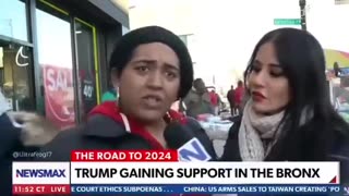 Trump gaining support in the BRONX