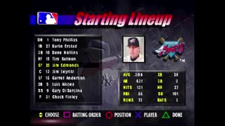 MLB 98 Player Ratings