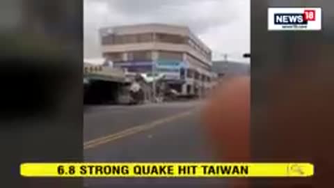 Taiwan Earthquake 2022 | Tsunami Warning Issued As 6.9M Earthquake Hits Taiwan | English News