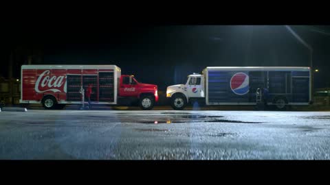 Best commercial- Cocacola vs Pepsi (super bowl)