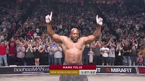 Felix beats his own HERCULES HOLD WORLD RECORD!