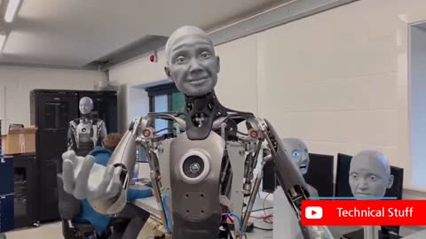 A humanoid robot is a robot resembling the human body in shape