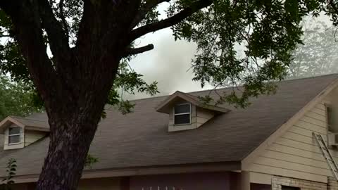 Crews working to extinguish fire at south San Antonio home