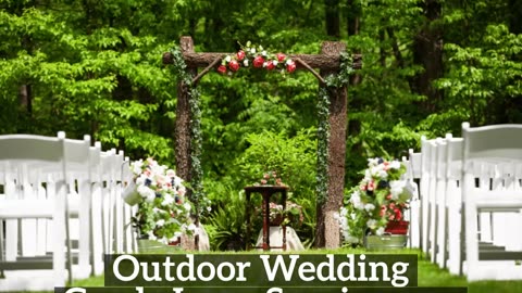 Outdoor Wedding Williamsport Maryland Landscape Company