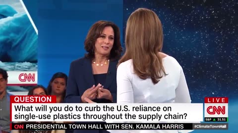 Kamala about banning Plastic Straws