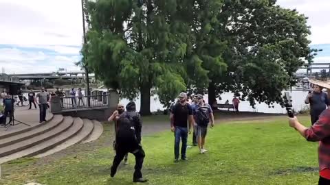 Portland Antifa ASSAULTS Christian Worshipers in Disturbing Video