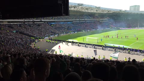The Celtic We Are The Best Team in Glasgow| Celtic Fans at Hampden 🌞 | Aberdeen 3 - 3 Celtic | 20/04/2024