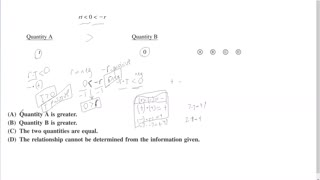 Chain of Innequalities. Practice GRE with a Cambridge PhD.