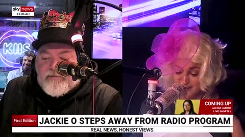 Jackie O to temporarily step away from radio program