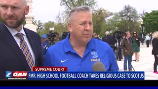 Former high school football coach takes religious case to Supreme Court