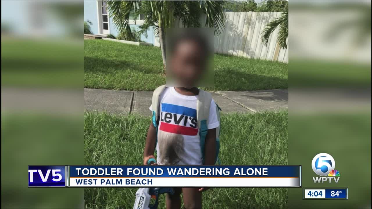 PBSO: Wandering child found with dirty t-shirt, no shoes