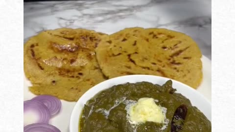 Winter Special Recipes - Sarso Ka Saag & Amrud Ka Chaat ASMR. #indianasmrworld #food #asmr