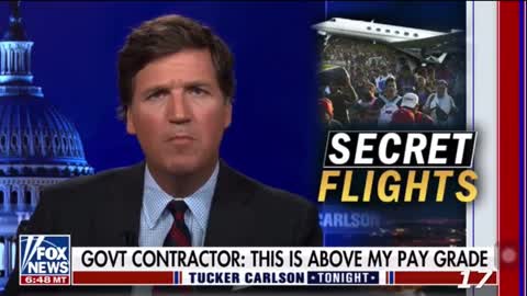 Tucker EXPOSES Feds Flying Migrants Across The US: "What You Just Saw Is Illegal"