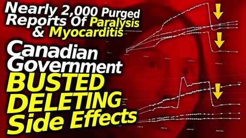 Canada Govt DELETES 1,973 Adverse Events Of Special Interest: Myocarditis, Paralysis & More