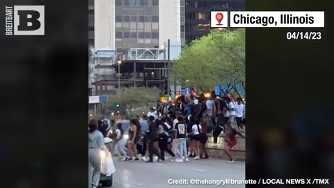 Group Jumps on Car, Runs Across Traffic in Chicago During Teenage Weekend of Chaos