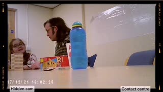 21st December supervised contact session at contact centre part 2 (Hidden camera)