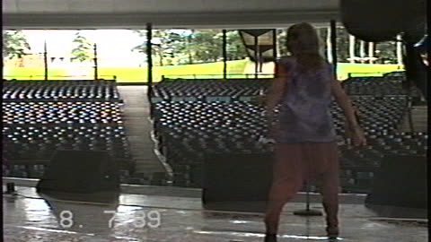Debbie Gibson - Soundcheck- Saratoga NY ? Over The Wall- Electric Youth Tour
