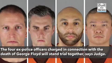 Ex-Minneapolis police officers in George Floyd case to be tried together, trial can be broadcast