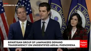 Matt Gaetz DEMANDS The TRUTH About UFOs