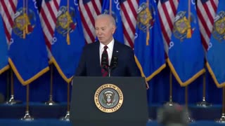 Biden Starts Off His Speech In Milwaukee By Mumbling Incoherently