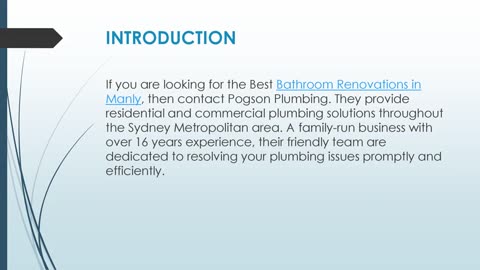 Best Bathroom Renovations in Manly