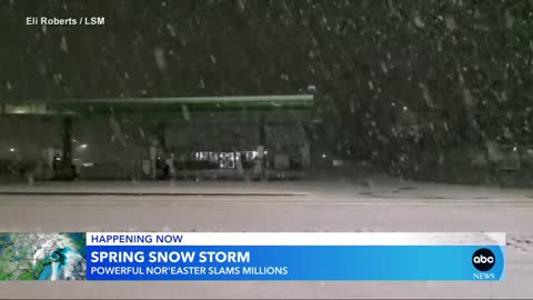 Nor'easter brings April snow to Midwest, Northeast I GMA