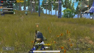 Pubg Mobile Game Great UMP9 Weapon Player with Full Tactics