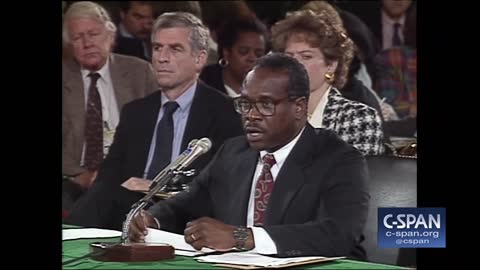 Clarence Thomas Opening Statement Senate Supreme Court Hearing