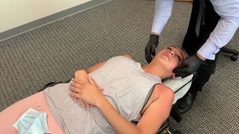 BRUTAL TMJ-D Treatment. Jaw Pain Relief With Chiropractic Adjustments. Deleted Scenes.