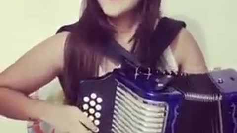 despacito version played in accordion