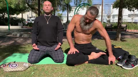 Jake Pauls Spiritual Guru Lukis Mac Teaches You Conscious Connected Heart Breathing