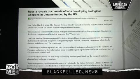 Russian Military Confirms Reports Of American Bioweapons Development In Ukraine