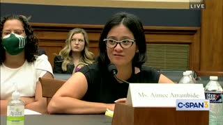 Abortion advocate Aimee Arrambide believes that men can become pregnant and have abortions