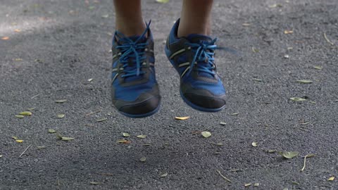 Person Doing Jump Rope Workout