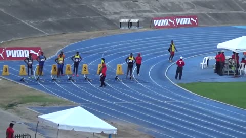 Carifta Trials 2020 Boys U20 100m Dash Final