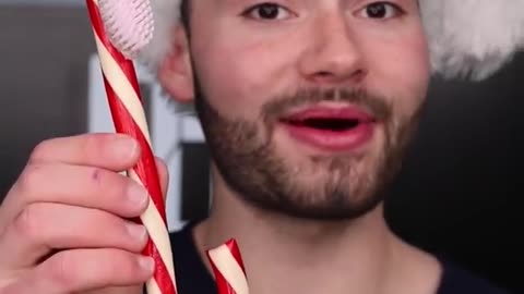Candy Cane Toothbrush!