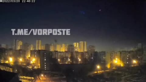 🇷🇺🇺🇦🔥 Kiev. Il momento dell'impatto nella regione di Podolsk.