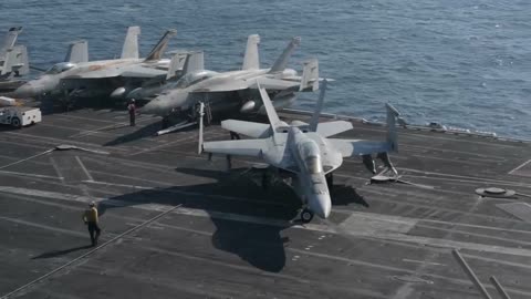 US Army Eisenhower Carrier Strike Ensuring Maritime Security in the Red Sea | Amaravati Today