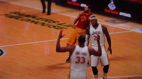 NBA2K: Pacers vs Lakers (Dunks-Buzzer Beater)