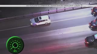 CHP & Anaheim High Speed Police Pursuit